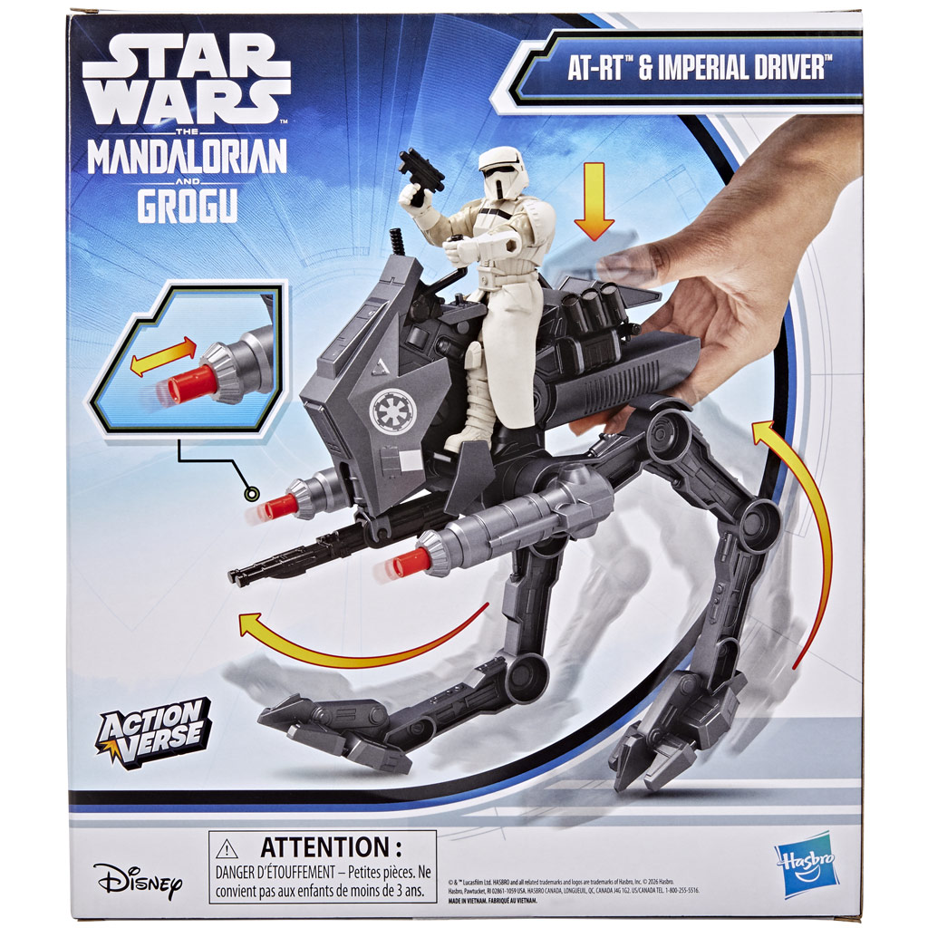 Star Wars ActionVerse AT-RT Imperial Driver zestaw zabawkowy - Hasbro kép 3