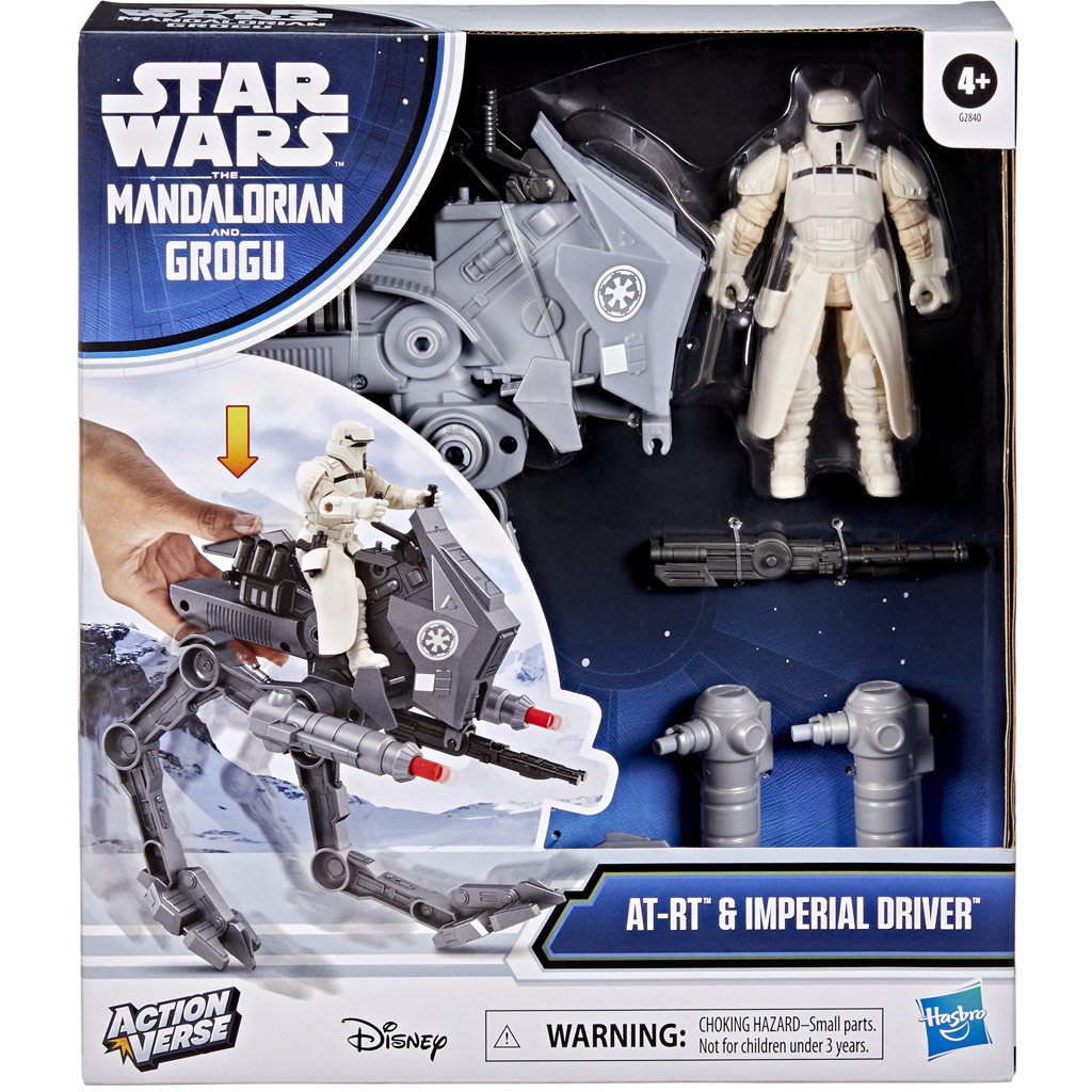 Star Wars ActionVerse AT-RT Imperial Driver zestaw zabawkowy - Hasbro kép 1