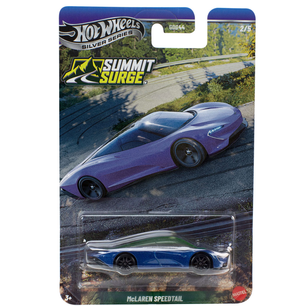 Hot Wheels Silver Series: McLaren Speedtail samochodzik w skali 1:64 - Mattel kép 1