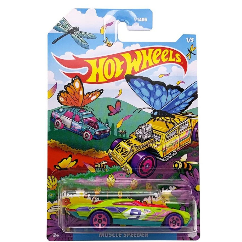 Hot Wheels Spring Series: Muscle Speeder samochodzik 1/64 - Mattel kép 1