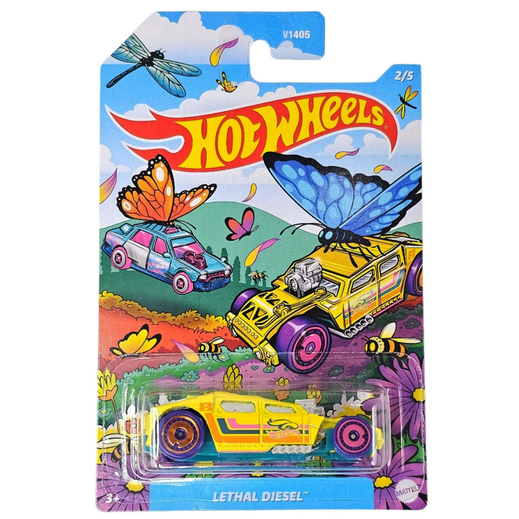 Hot Wheels Wiosenna seria: Lethal Diesel samochodzik w skali 1:64 - Mattel kép 1