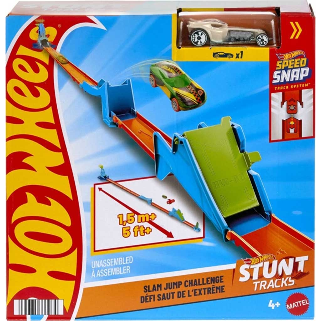 Hot Wheels: Zestaw startowy kaskaderski - Slam Jump Challenge - Mattel kép 1