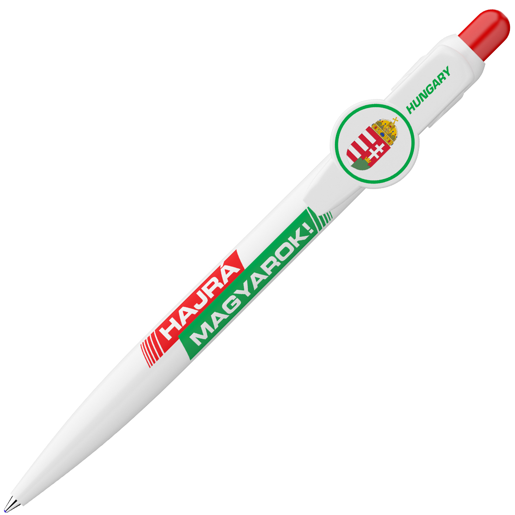 ICO: Hurra Węgrzy! długopis - Biały kép 1