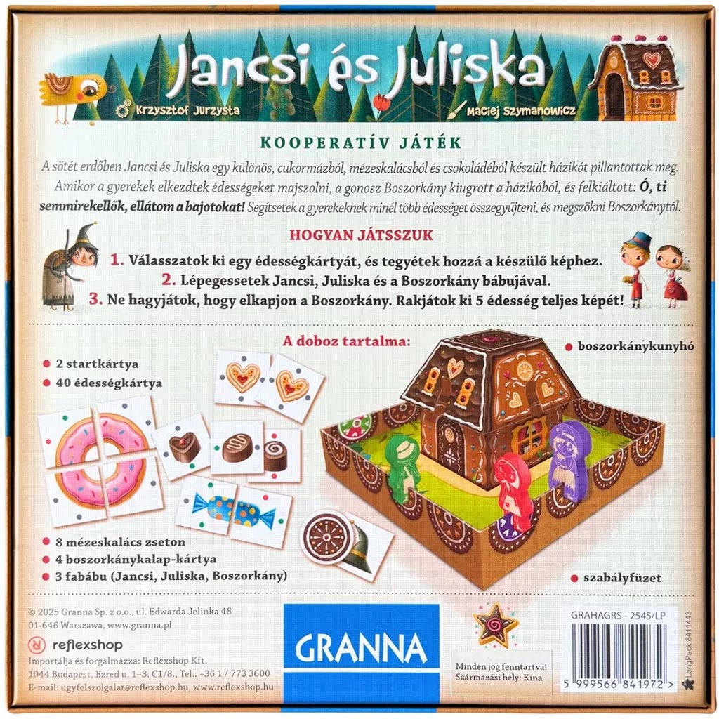 Gra planszowa Jaś i Małgosia kép 2