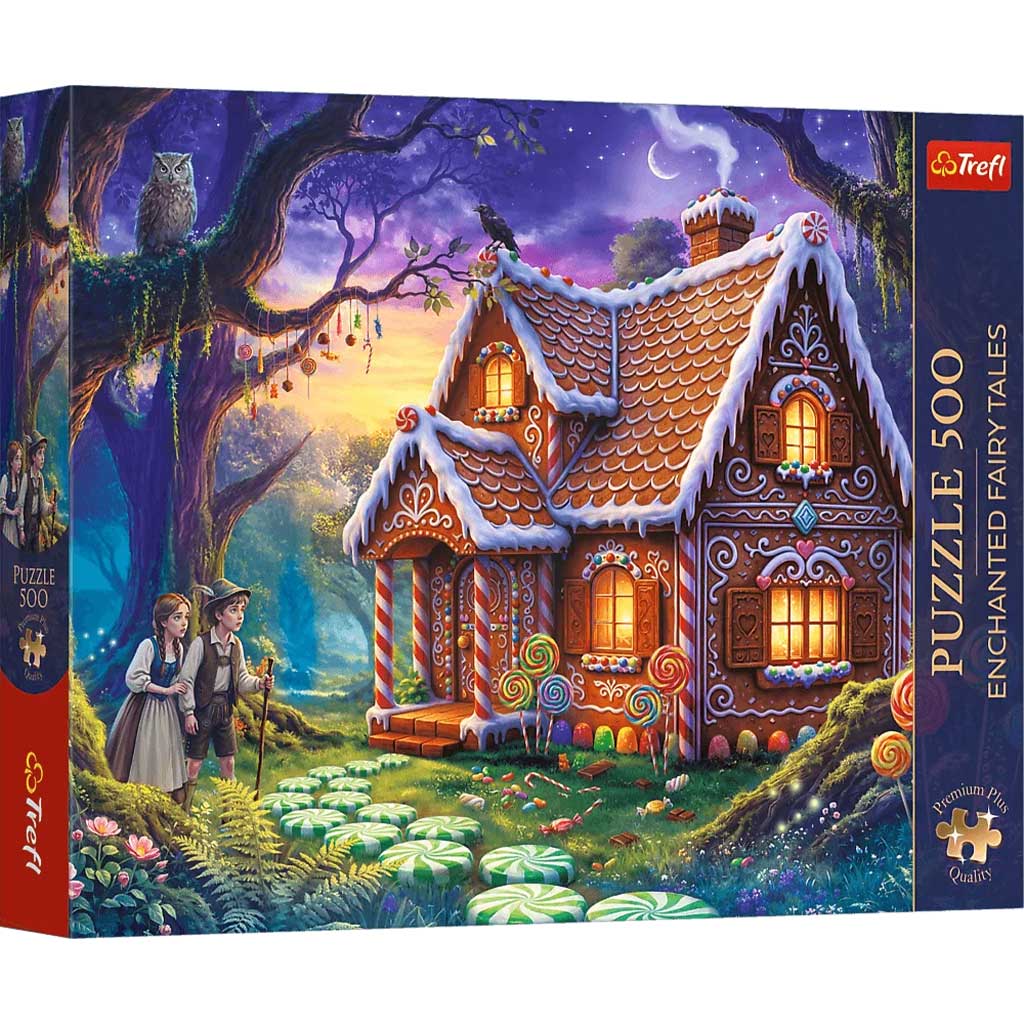 Jaś i Małgosia Premium Plus - puzzle 500 elementów - Trefl kép 1