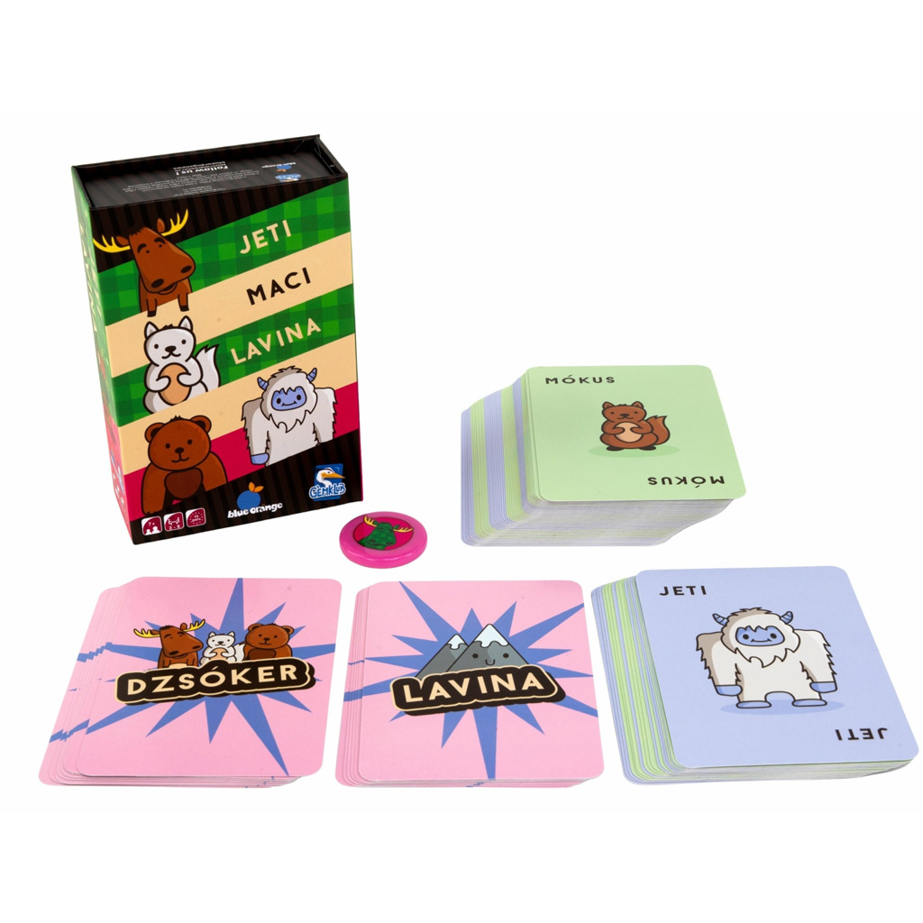 Yeti, miś, lawina gra planszowa kép 2