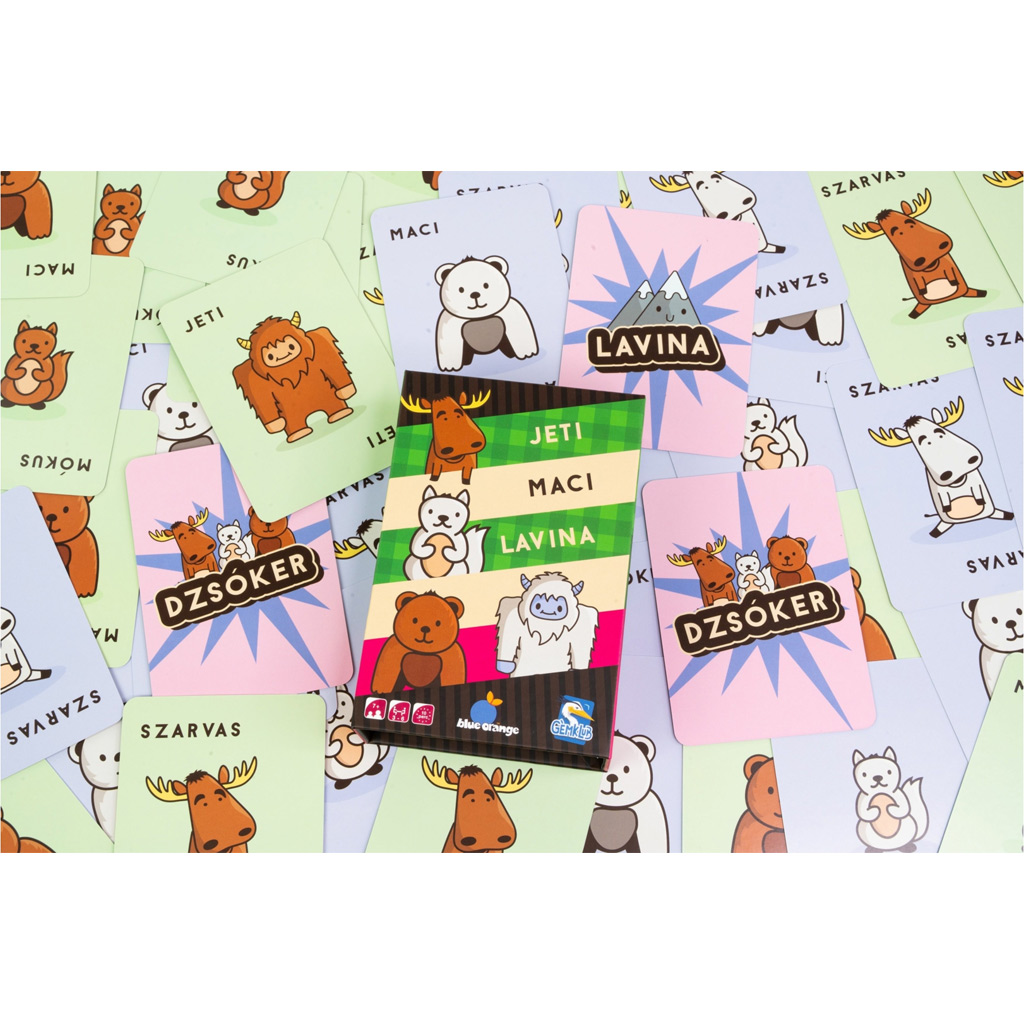 Yeti, miś, lawina gra planszowa kép 6