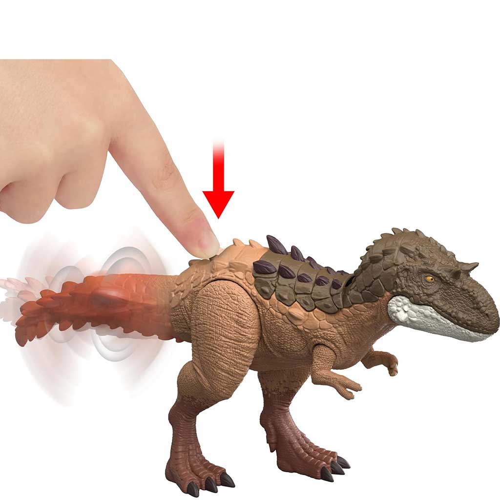 Jurassic World: Gigantyczny atakujący Gorgosaurus z dźwiękiem - Mattel kép 3