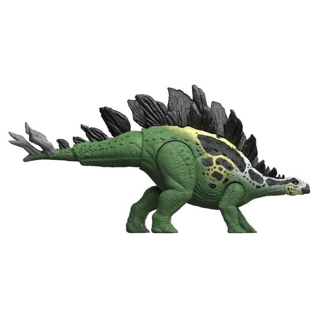 Jurassic World: Gigantyczny atakujący Stegosaurus z dźwiękiem - Mattel kép 2