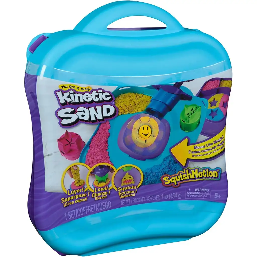 Kinetic Sand: plastelina piaskowa SquishMotion 454g - Spin Master kép 1