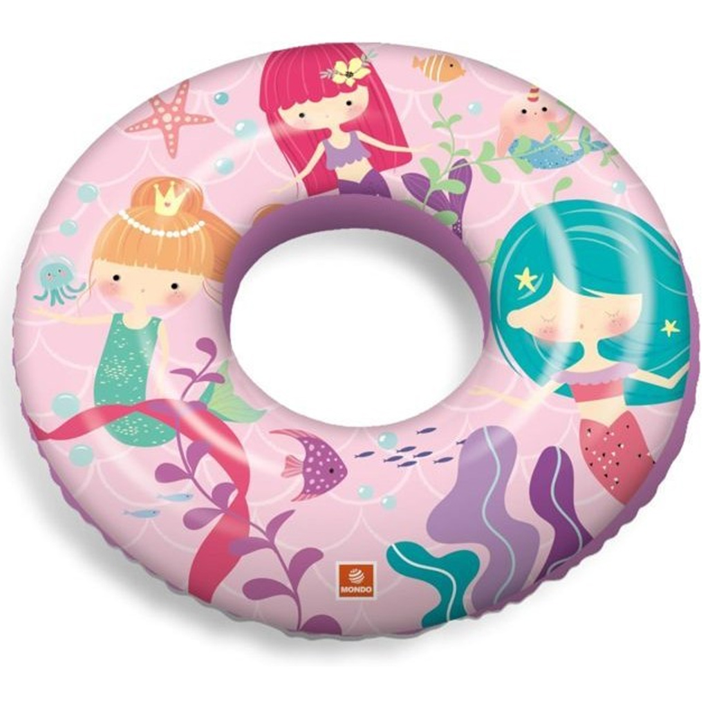 Koło do pływania z motywem syrenki 50 cm - Mondo Toys kép 1
