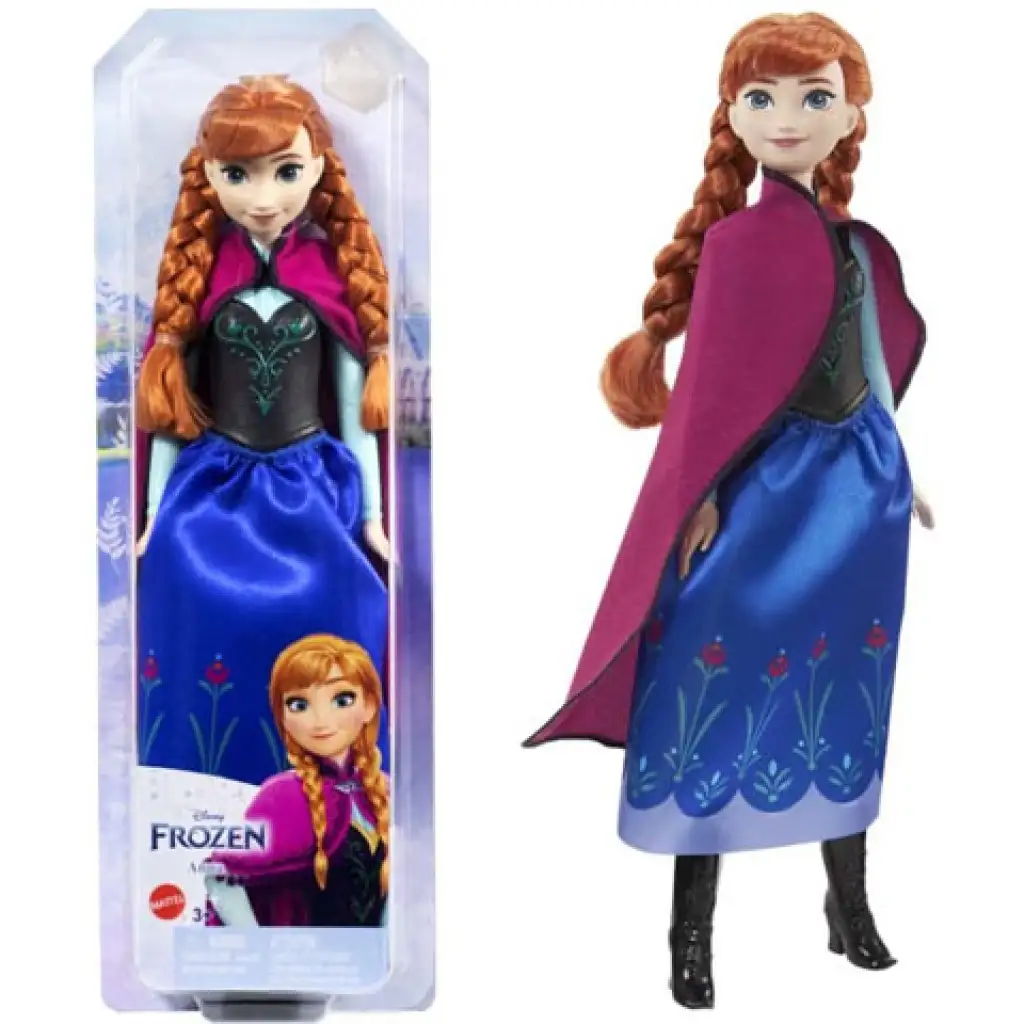 Kraina lodu: Urocza księżniczka Anna - lalka modowa 30 cm - Mattel kép 1