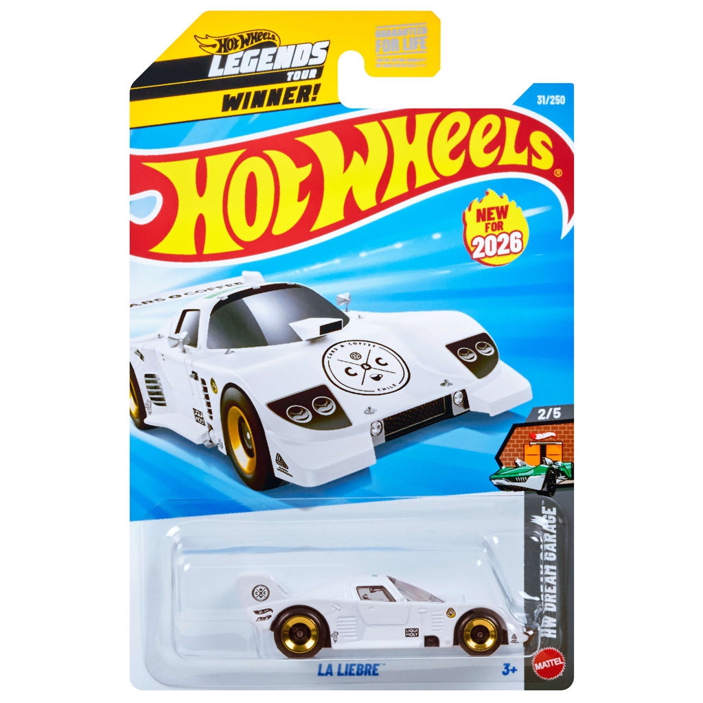 Hot Wheels: La Liebre samochód 1/64 - Mattel kép 1
