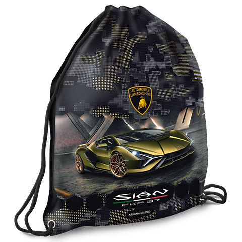 Ars Una: worek gimnastyczny Lamborghini Sian, torba sportowa kép 1