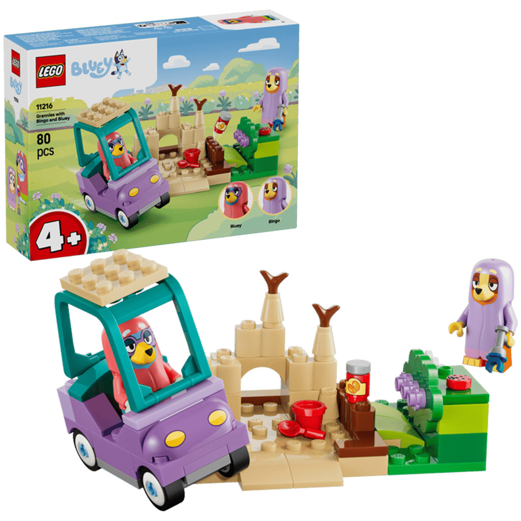 LEGO® Bluey™: Babcie z Bingiem i Blueyem (11216) kép 1