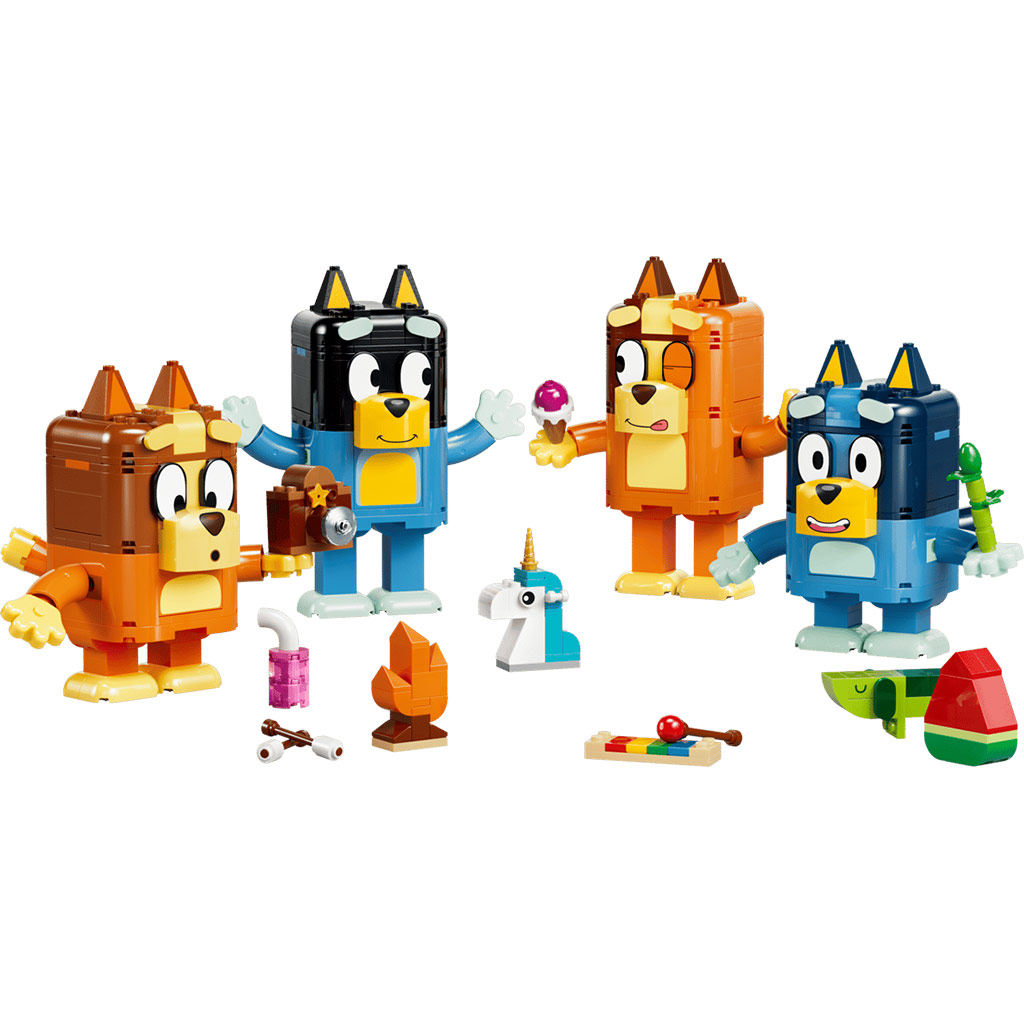LEGO® Bluey™: Rodzina Bluey z klocków (11217) kép 2