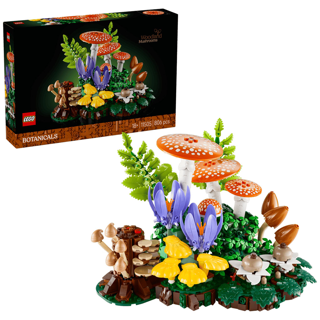 LEGO® Botanicals: Leśne grzyby (11505) kép 1