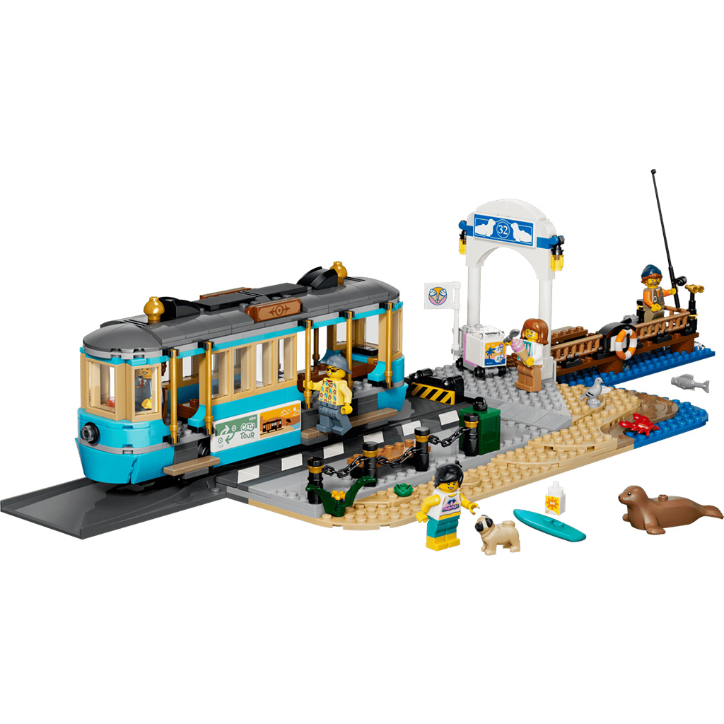 LEGO® City: Klasyczny nadmorski tramwaj (60506) kép 2