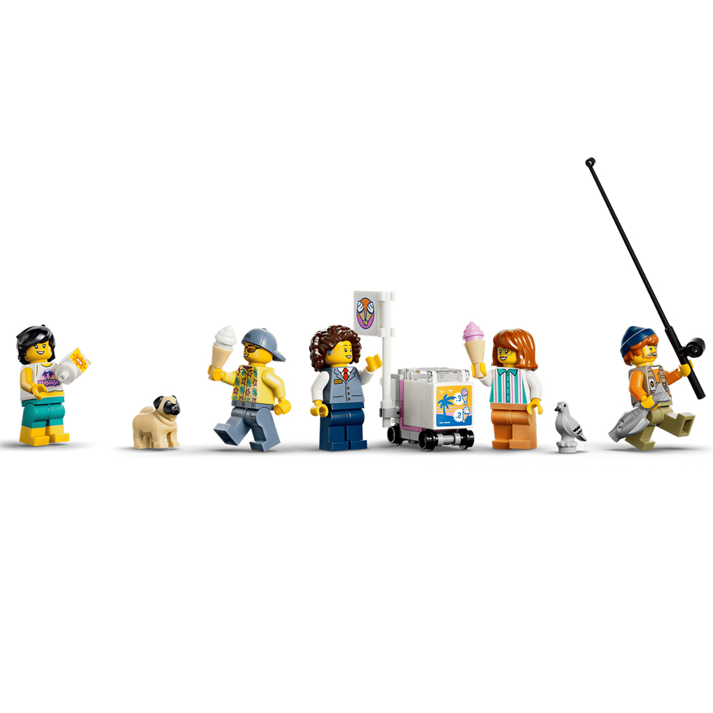 LEGO® City: Klasyczny nadmorski tramwaj (60506) kép 3