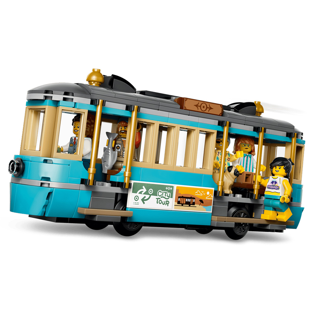 LEGO® City: Klasyczny nadmorski tramwaj (60506) kép 4