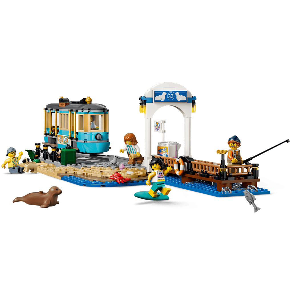 LEGO® City: Klasyczny nadmorski tramwaj (60506) kép 5