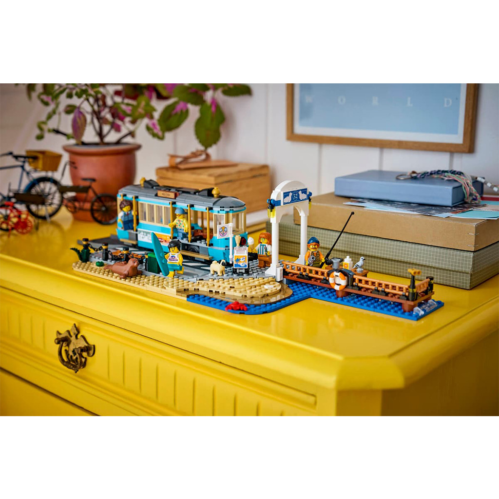LEGO® City: Klasyczny nadmorski tramwaj (60506) kép 8
