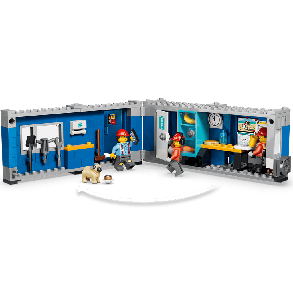 LEGO® City: Ładowarka czołowa i wywrotka (60494) kép 5