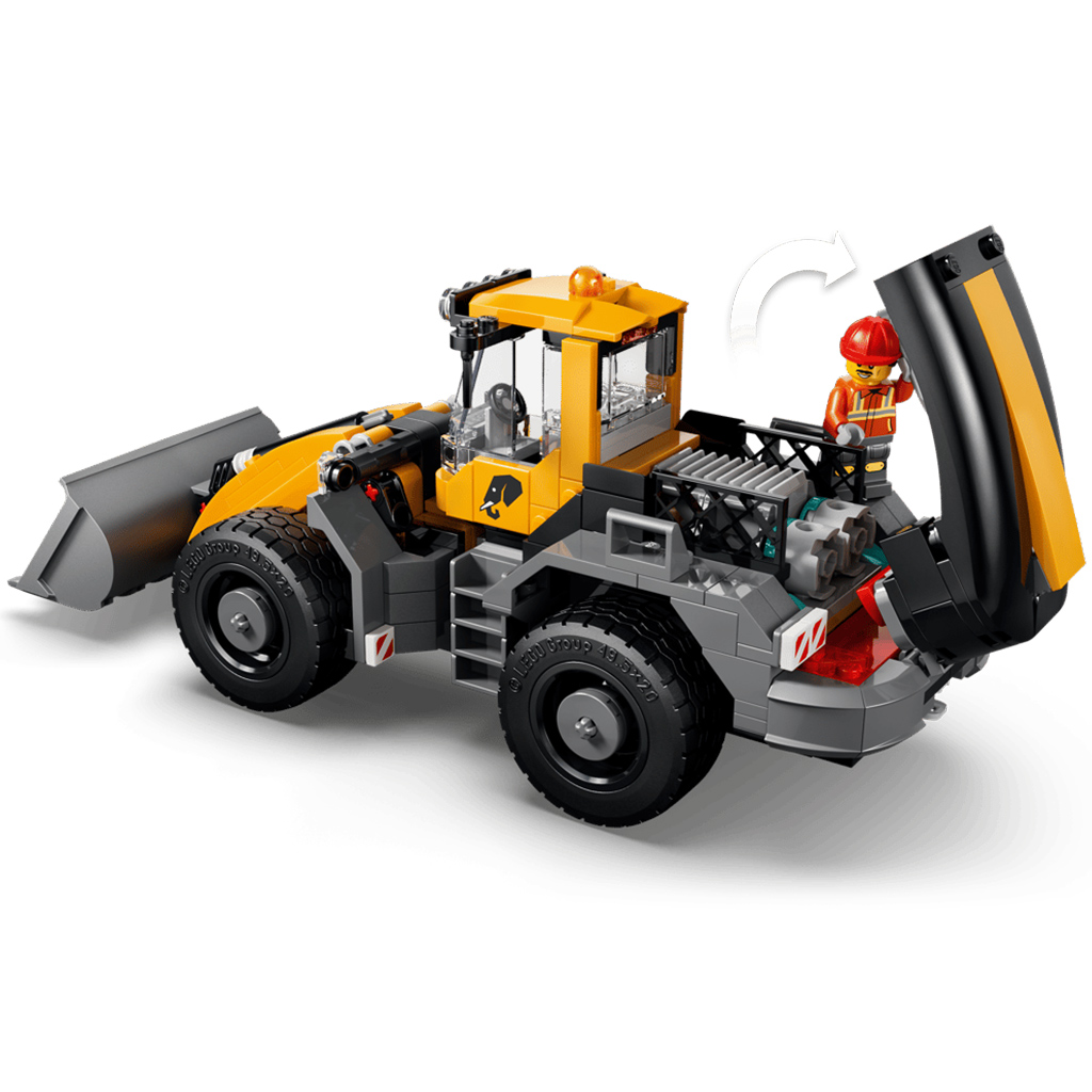 LEGO® City: Ładowarka czołowa i wywrotka (60494) kép 6