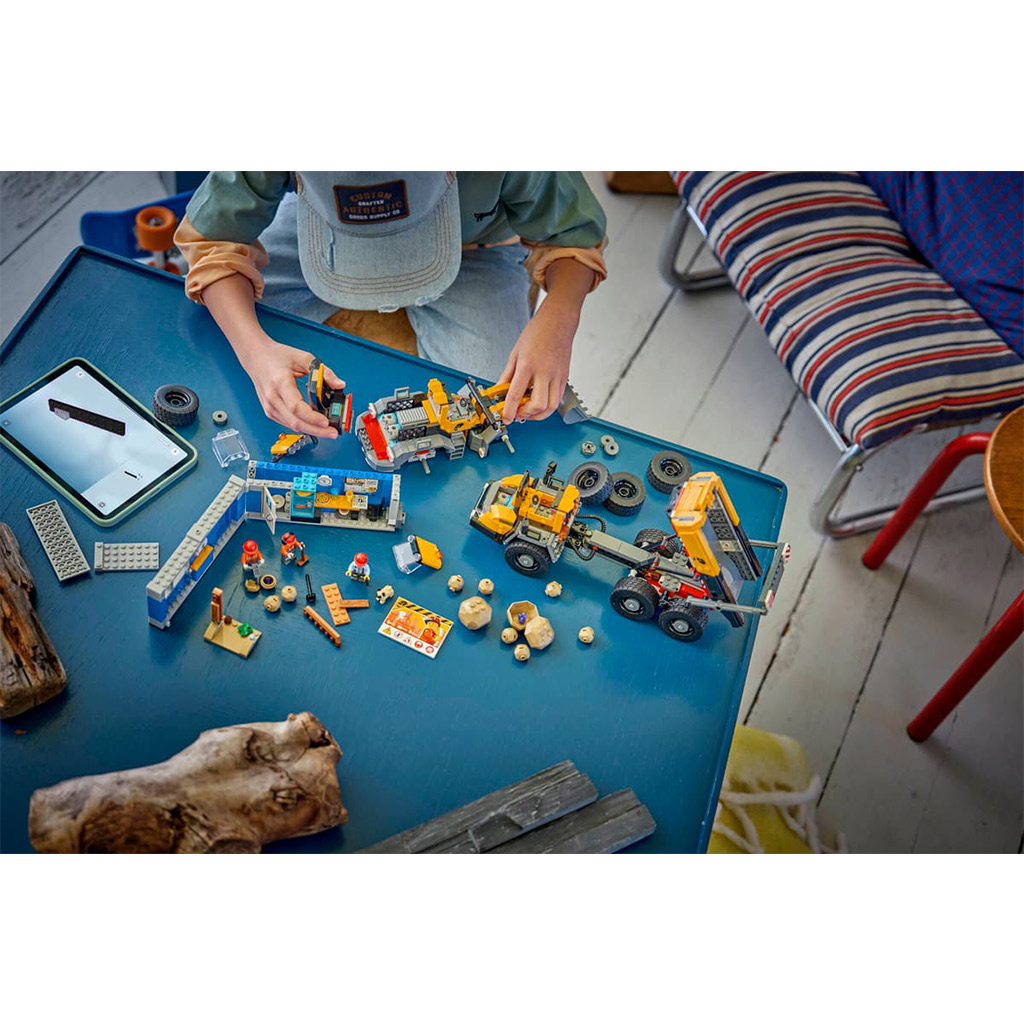 LEGO® City: Ładowarka czołowa i wywrotka (60494) kép 7