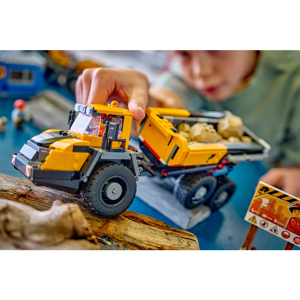 LEGO® City: Ładowarka czołowa i wywrotka (60494) kép 8