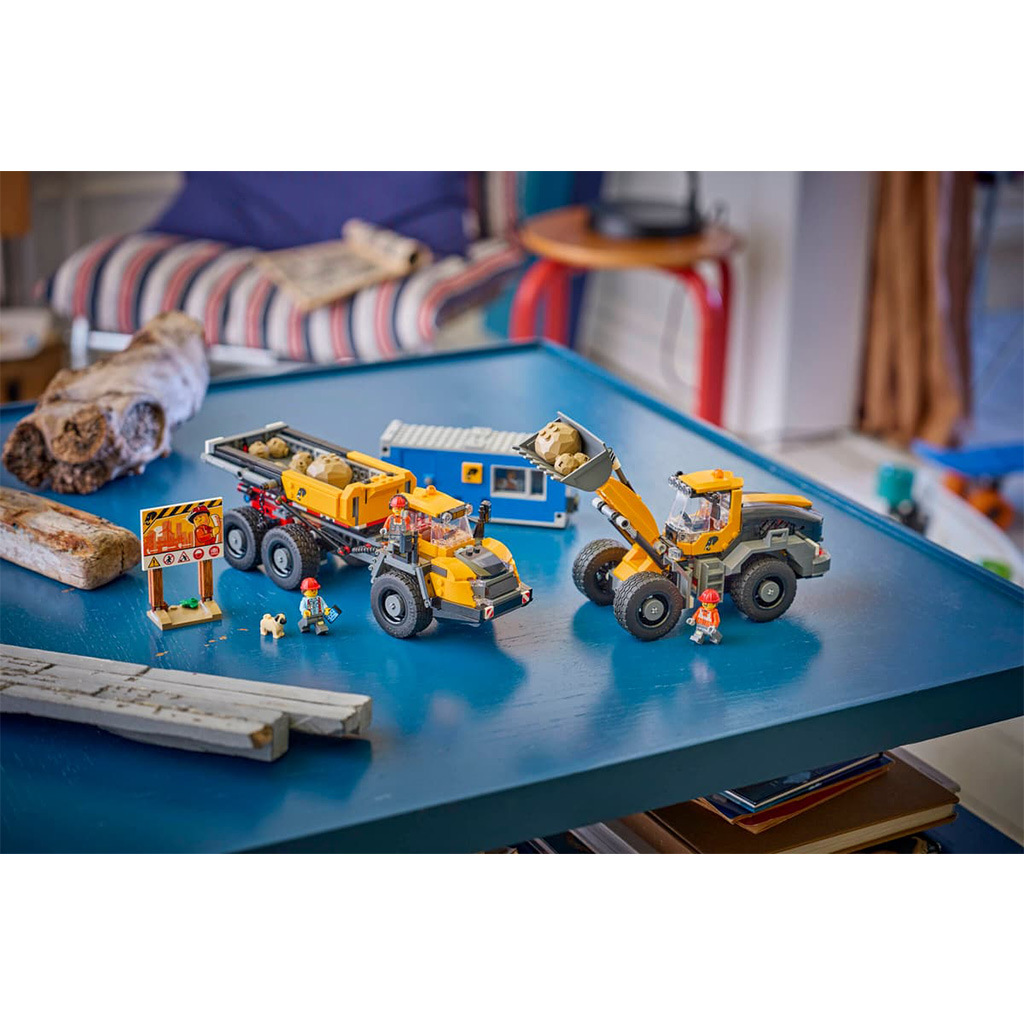 LEGO® City: Ładowarka czołowa i wywrotka (60494) kép 9