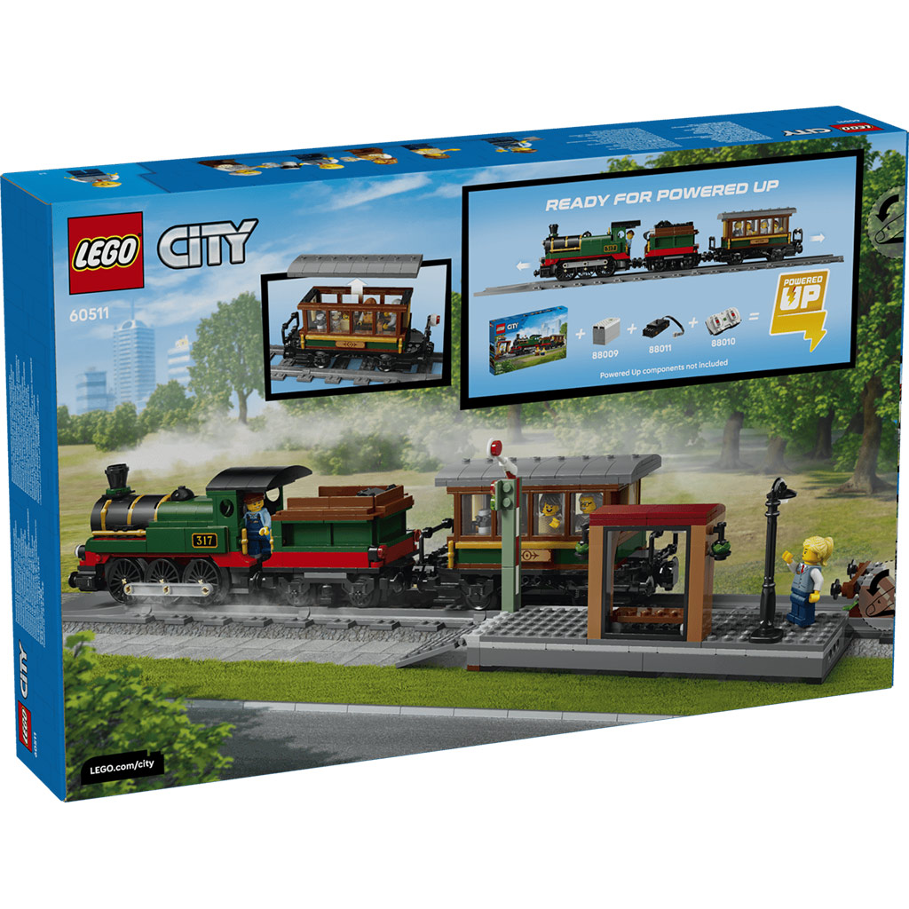 LEGO® City: Nostalgiczna lokomotywa parowa (60511) kép 8