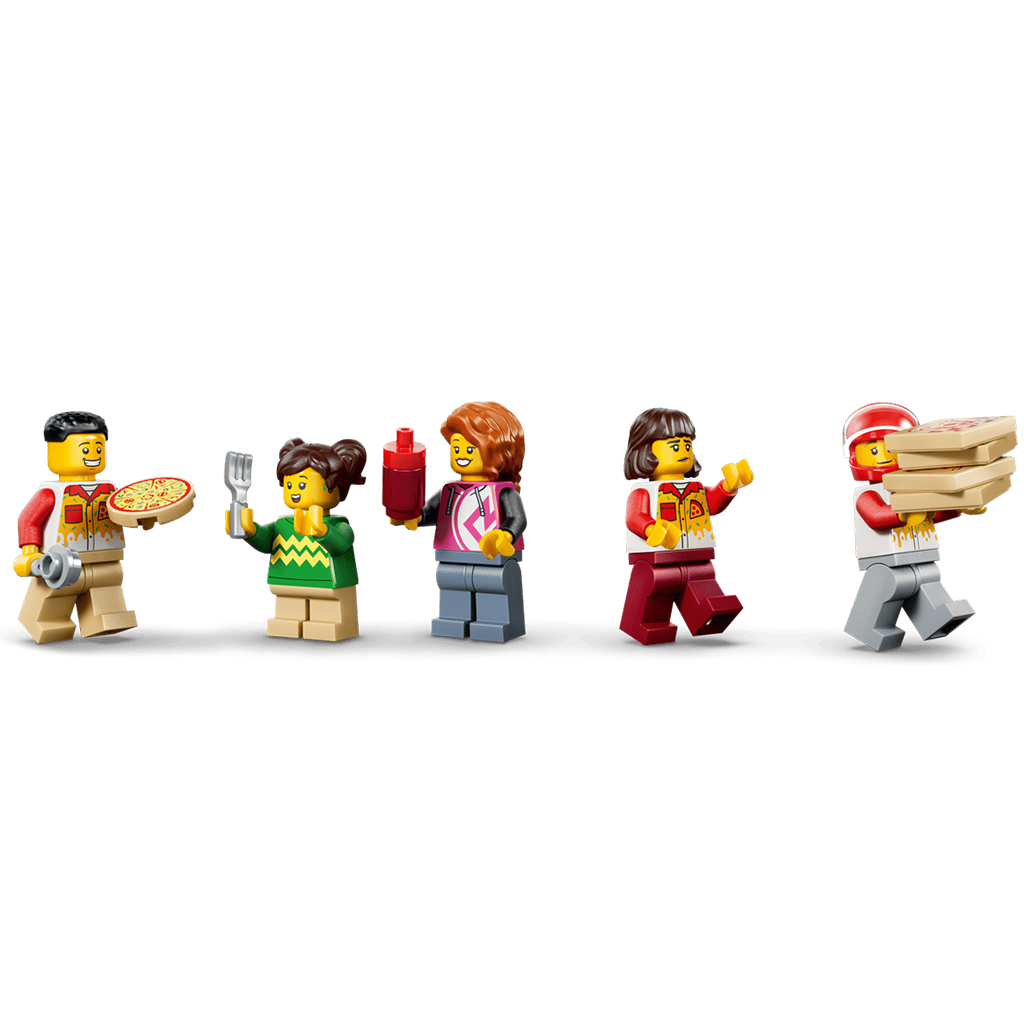 LEGO® City: Pizzeria z pojazdami dostawczymi (60496) kép 3