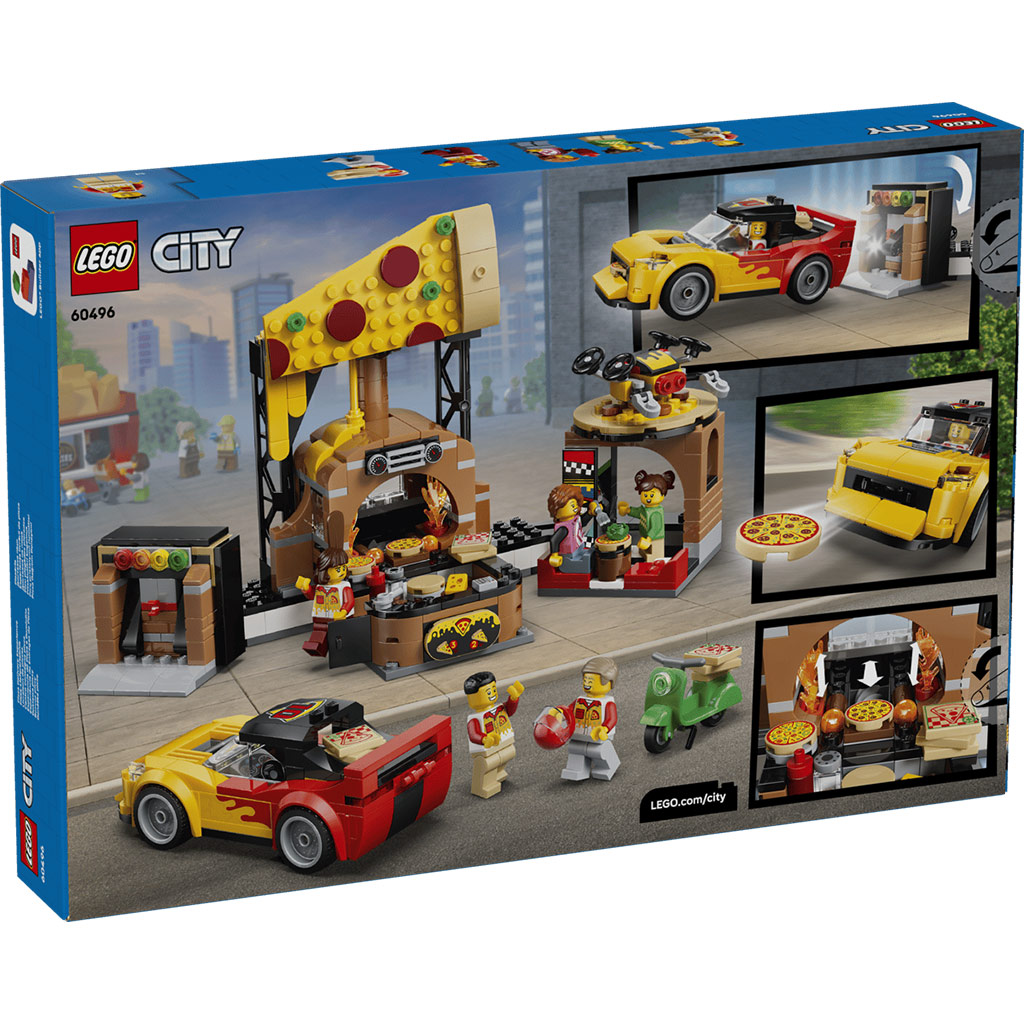 LEGO® City: Pizzeria z pojazdami dostawczymi (60496) kép 8