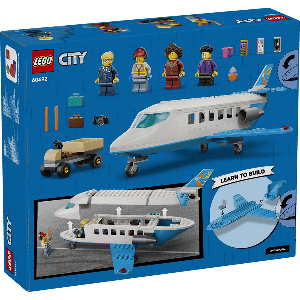 LEGO® City: Samolot pasażerski (60492) kép 7
