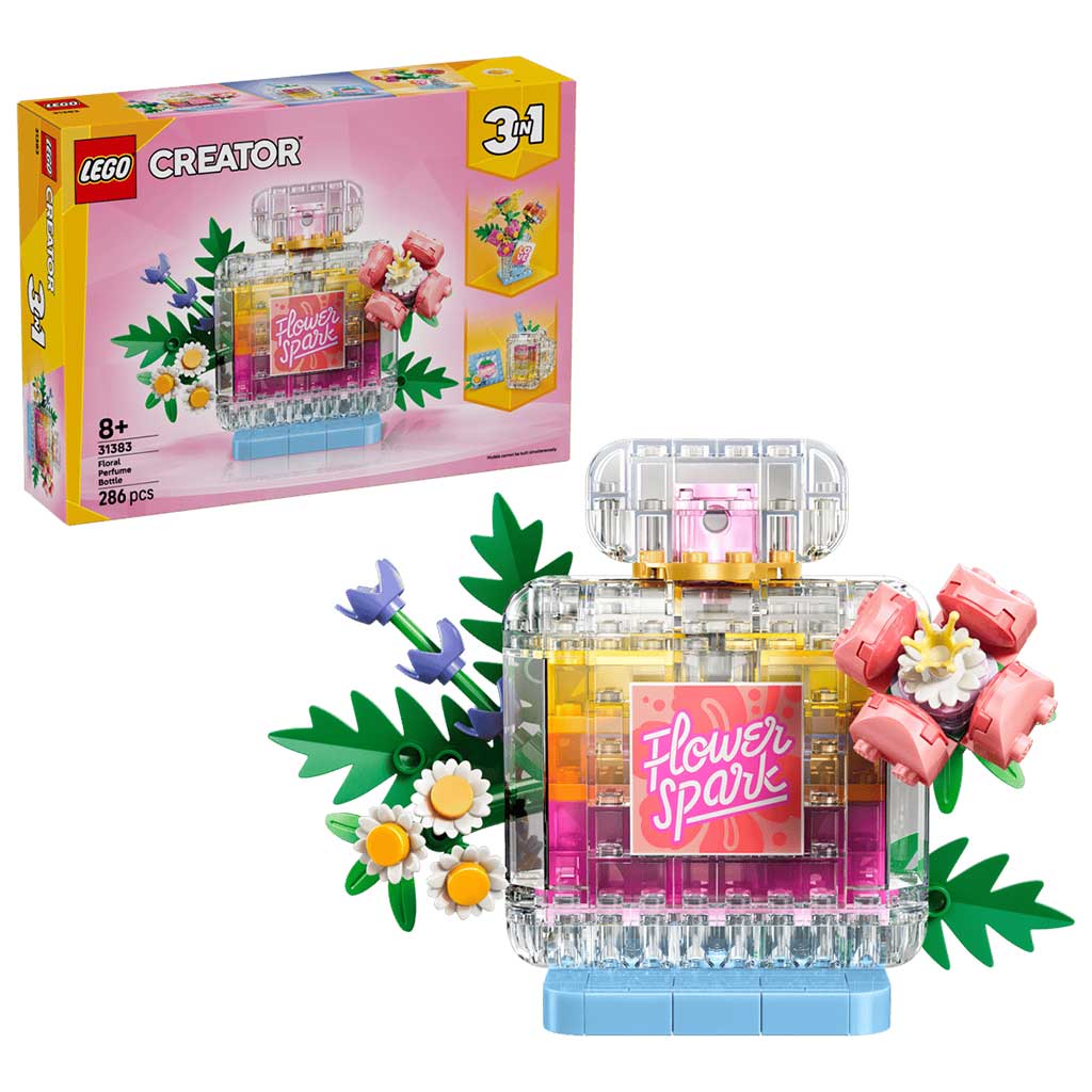 LEGO® Creator: Flakon perfum i kwiatowa dekoracja (31383) kép 1