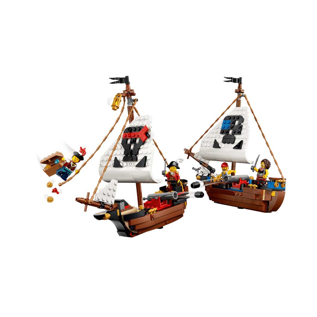 LEGO® Creator: Ikoniczny okręt piracki (31387) kép 5