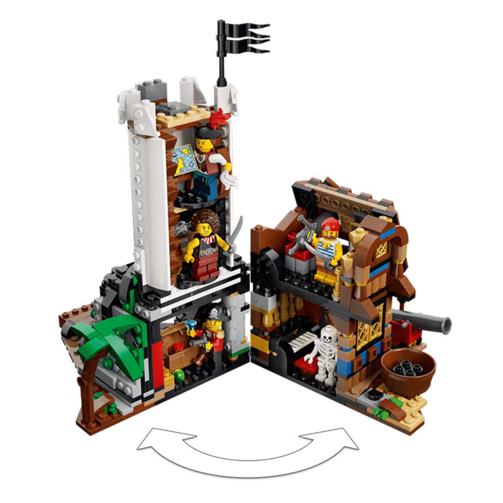 LEGO® Creator: Ikoniczny okręt piracki (31387) kép 6