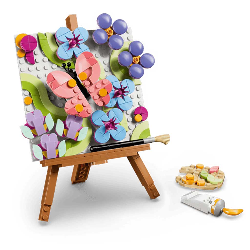LEGO® Creator: Kwiatowe dzieła sztuki (31390) kép 4