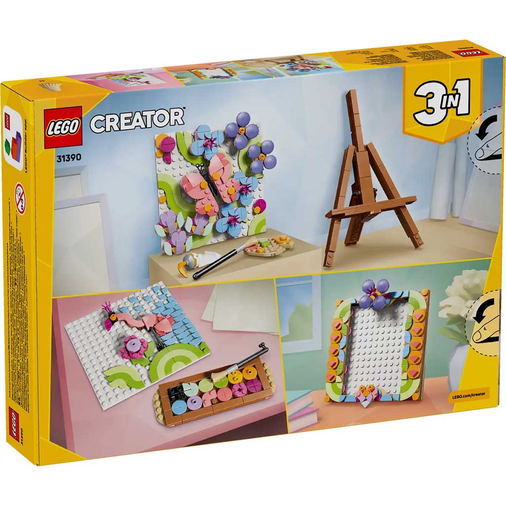 LEGO® Creator: Kwiatowe dzieła sztuki (31390) kép 8