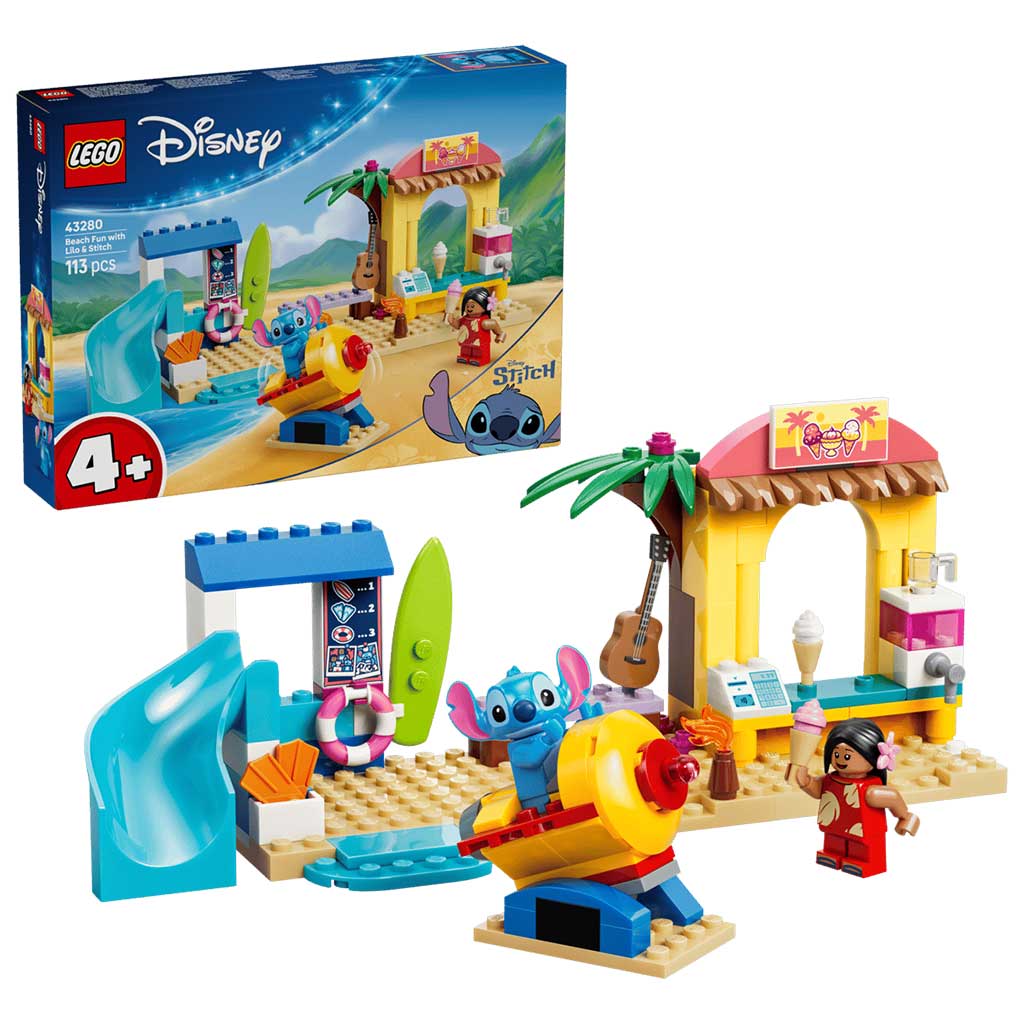 LEGO® Disney™: Lilo i Stitch przygoda na plaży (43280) kép 1
