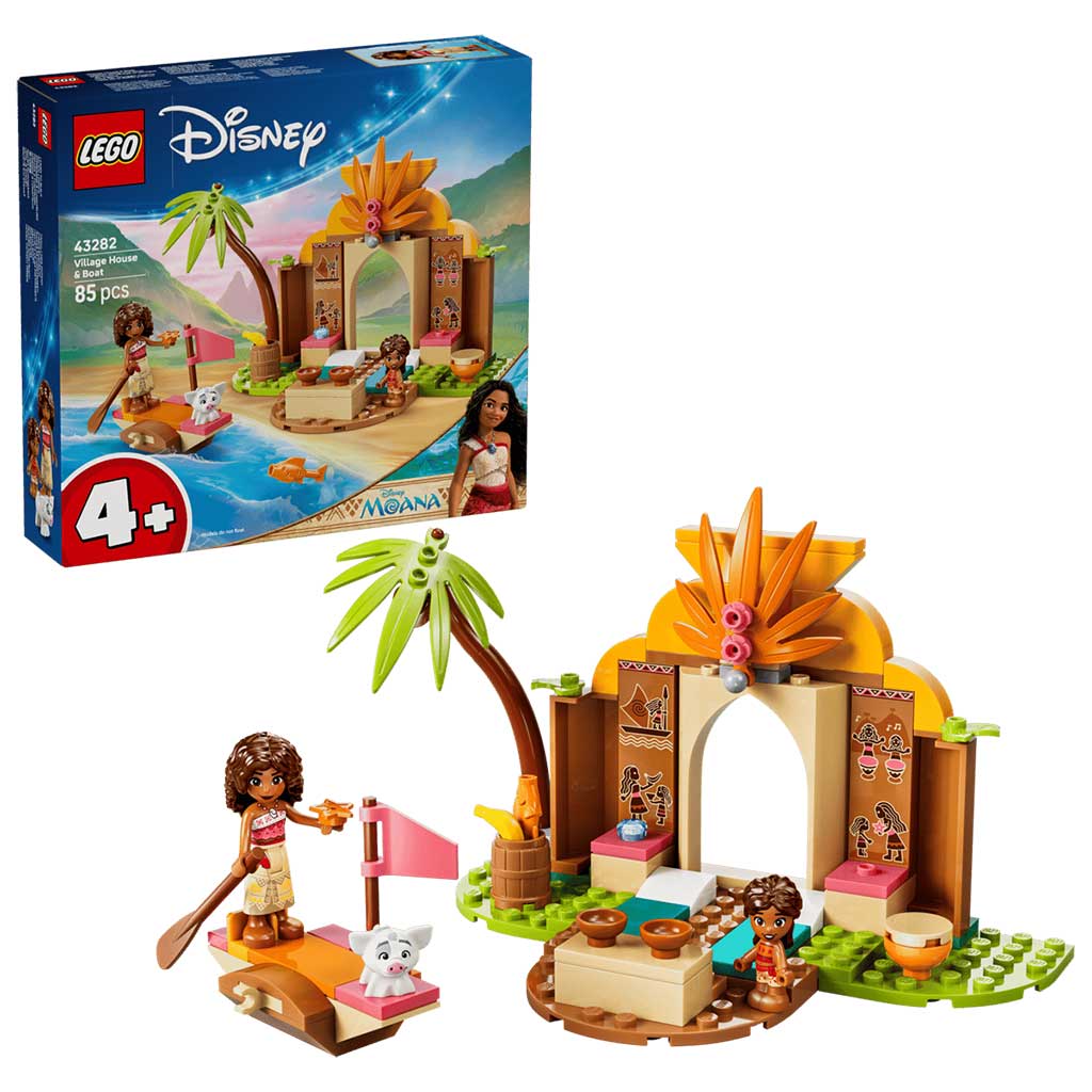 LEGO® Disney™: Wiejski dom i tratwa (43282) kép 1