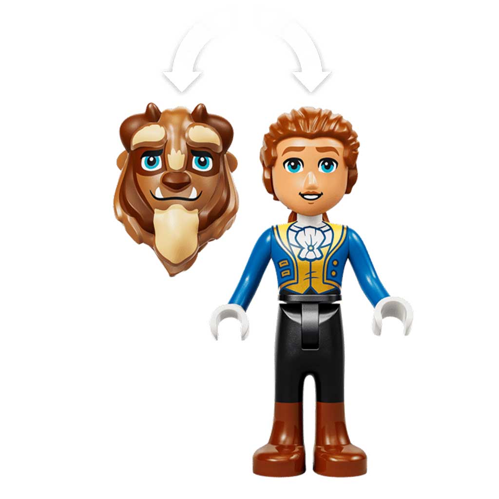 LEGO® Disney™: Zaczarowany zamek Belli i Bestii (43289) kép 4