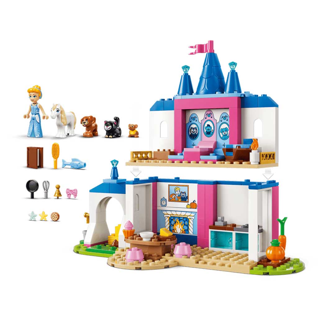 LEGO® Disney™: Zamek Kopciuszka i jej zwierzęcy przyjaciele (43283) kép 3