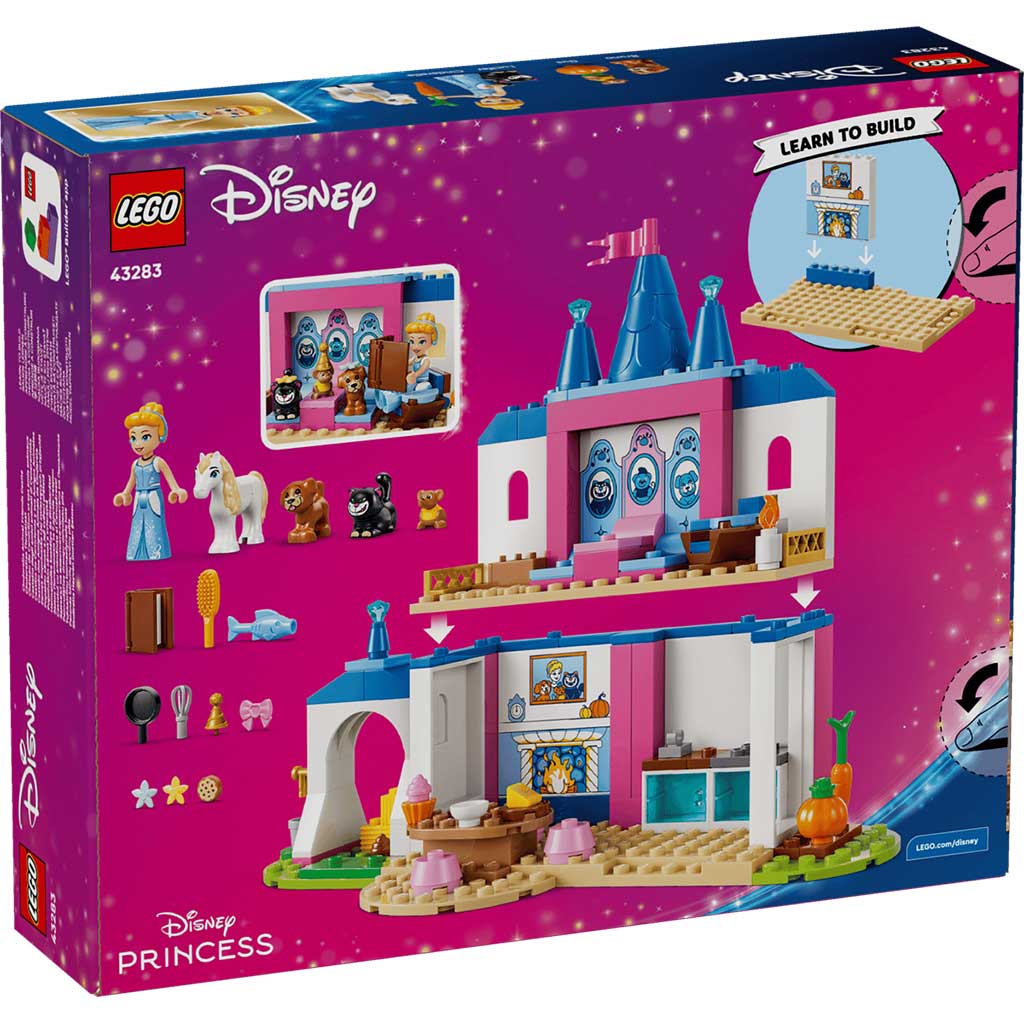 LEGO® Disney™: Zamek Kopciuszka i jej zwierzęcy przyjaciele (43283) kép 7