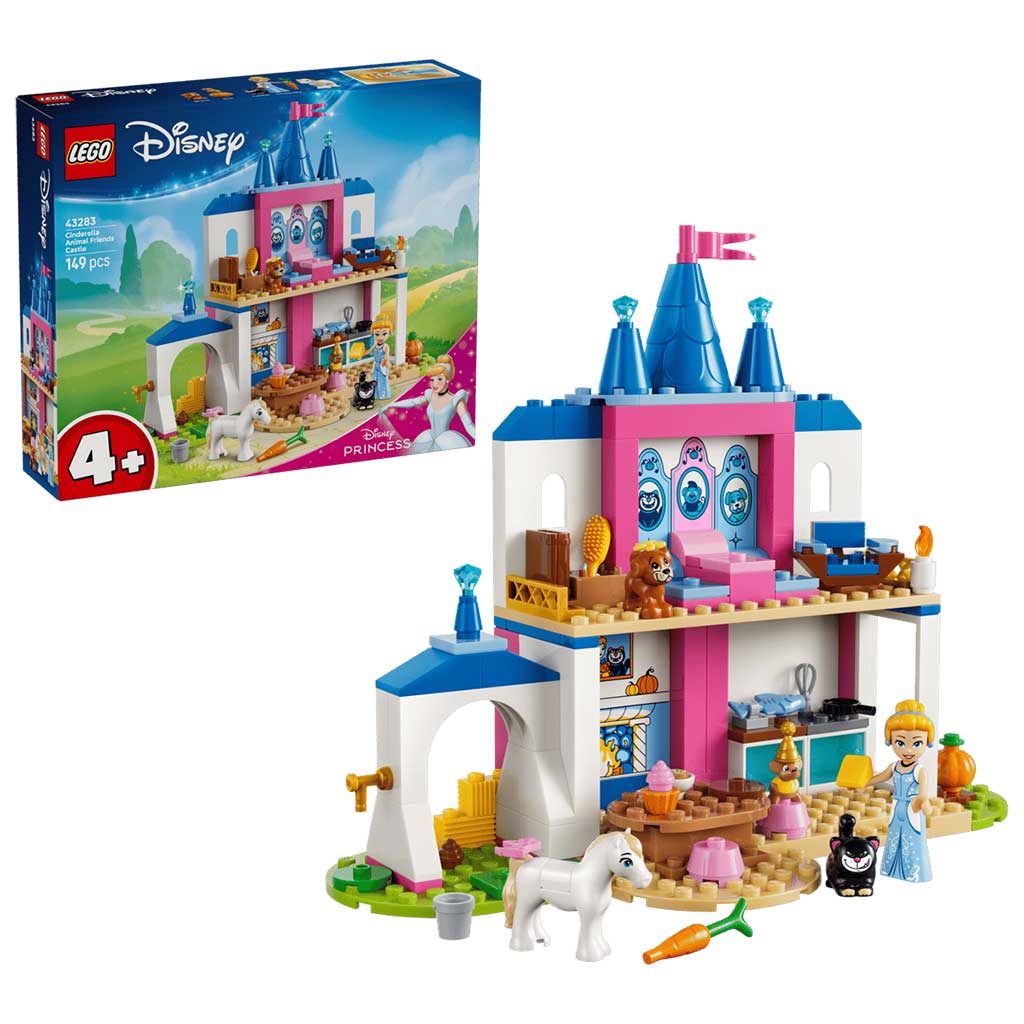 LEGO® Disney™: Zamek Kopciuszka i jej zwierzęcy przyjaciele (43283) kép 1