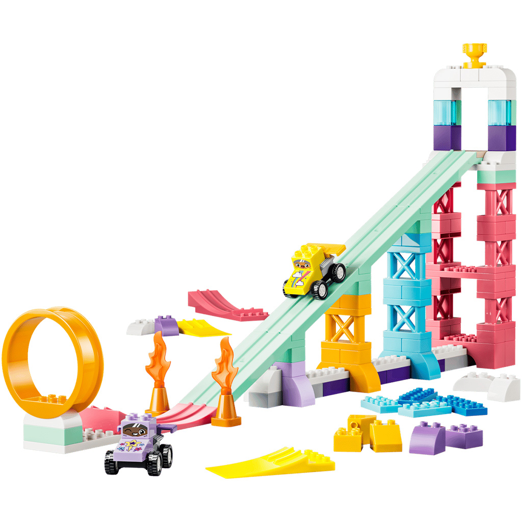LEGO® DUPLO®: 3 w 1 kreatywne rampy i pojazdy (10478) kép 2