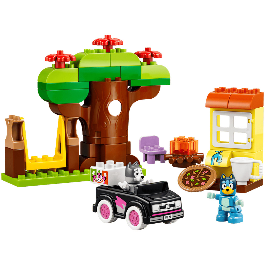 LEGO® DUPLO®: Dziewczynki z pizzą: Gombóc i Bluey (10469) kép 2