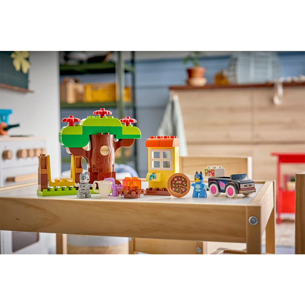 LEGO® DUPLO®: Dziewczynki z pizzą: Gombóc i Bluey (10469) kép 8