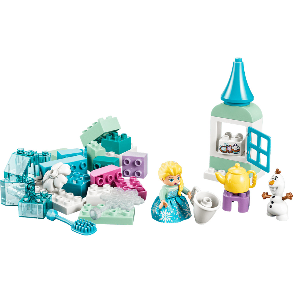 LEGO® DUPLO® Kraina lodu: kreatywne pudełko z figurkami Elsy i Olafa (10462) kép 2